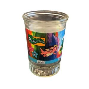 90’s Welch’s Glass Jar Dragon Tales
